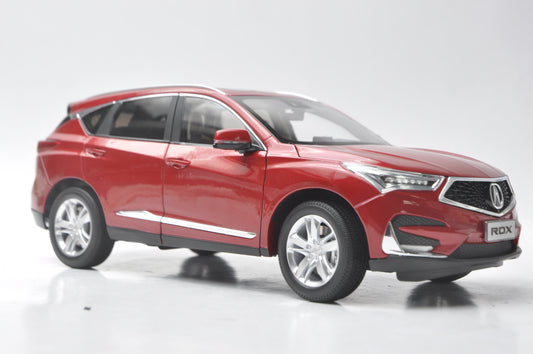 Acura RDX 2019 SUV Diecast model in Red 1/18 Scale