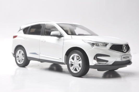 Acura RDX 2019 SUV Diecast model in White 1/18 Scale