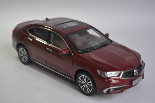 Acura TLX.L 2019 Diecast model car in Red 1/18 Scale